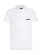 Script Graphic Reg Polo White Tommy Hilfiger