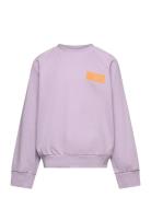 Light Organic Allisa Sweatshirt Purple Mads Nørgaard