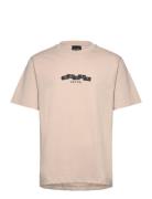 Tag T-Shirt Beige Daily Paper