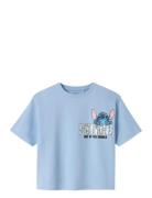 Nkfaceri Stitch Ss Rlx Top Box Wdi Blue Name It