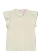Vmpretty Ss Top Wvn Ga Girl Cream Vero Moda Girl