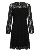 Crkit Lace Ls Dress - Zally Fit Black Cream