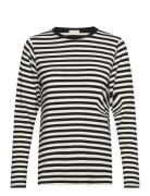 Cindy Top Black Stripe Black Movesgood