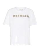 Kalunda T-Shirt White Kaffe