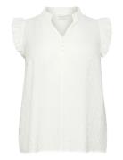 Kclyana Blouse Cream Kaffe Curve