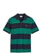 Block Stripe Polo Green GANT