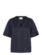 Ss Blouse Navy GANT