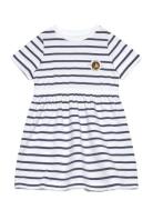 Striped T-Shirt Dress White GANT