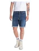 Rbj.981 Short Shorts Tapered 573 Eco Plus Blue Replay