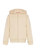 Hooded Cardigan Beige Hugo Kids