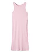 Nkfhellemie Xsl Sl Dress Pb Pink Name It