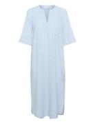 Kasara Kaftan Dress Blue Kaffe