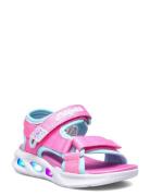 Girls Sola Glow Sandal Pink Skechers