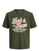 Jjelogo Tee Ss O-Neck 2 Col Aw25 Sn Green Jack & J S