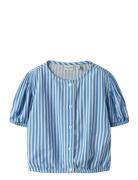 Nmfvelma Ss Short Top Blue Name It