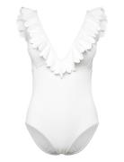 Justine Swimsuit White Malina