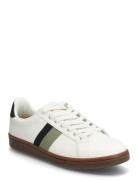 B721 Lthr/Tape Detail White Fred Perry
