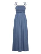 Onlcharis Life Smock Maxi Dress Wvn Blue ONLY