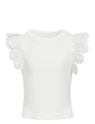 Kogdrea Life S/S Top Jrs Noos White Kids Only