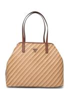 Vikky Ii Large 2 In 1 Tote Beige GUESS
