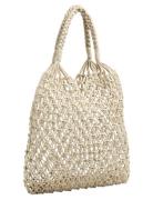 Pctaniliana Crochet Shopper Beige Pieces