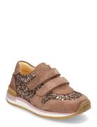 Shoes - Flat - With Velcro Beige ANGULUS