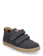 Shoes - Flat - With Velcro Navy ANGULUS