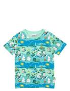 Stranddag T-Shirt Blue Martinex