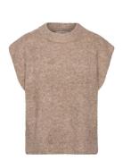 Patrisia New Knit Vest Brown A-View