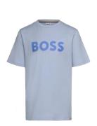 Short Sleeves Tee-Shirt Blue BOSS