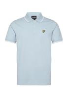 Tipped Polo Shirt Blue Lyle & Scott