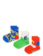 Kids 3-Pack Banana Socks Patterned Happy Socks