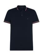 Tipped Slim Fit Polo Navy Tommy Hilfiger
