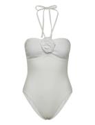 Miva Swimsuit White Twist & Tango