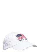 Flag Chino Ball Cap White Polo Ralph Lauren