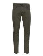 Lou Slim Twill Military Green NEUW