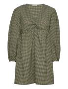Mindy Dina Dress Khaki Bzr