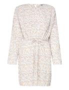 Paint Madeline Dress White Bzr