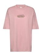 Yaima Boyfriend Ss Tee Pink Quiksilver