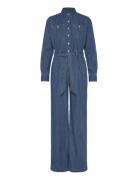 2X1 Denim-Jumpsuit Blue Lauren Ralph Lauren