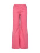 Pcsvala Mw Wide Denim Jeans Pink Pieces