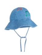 Note Emb Sun Hat Blue Mini Rodini