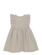 Dress Ss Linen Beige Huttelihut