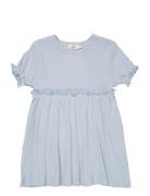 Summer Pointelle Dress Blue Copenhagen Colors