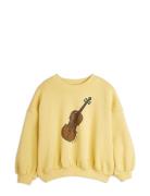Violin Sp Sweatshirt Yellow Mini Rodini