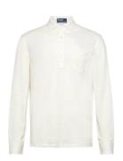 Linen Pique-Lsl-Psh White Polo Ralph Lauren