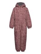 Polyester Junior Suit - Aop Floral Purple Mikk-line