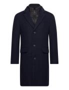 Slhjoseph Wool Coat Noos Navy Selected Homme
