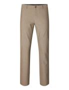 Slh175-Slim Robert Flex Pants Noos Beige Selected