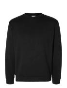 Slhemanuel Soft Crew Neck Sweat Noos Black Selected